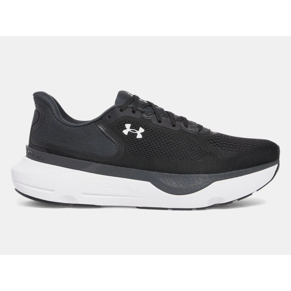 Under Armour UA Infinite Pro 2 Mens Size 10.5 Running Shoes Black/White NEW